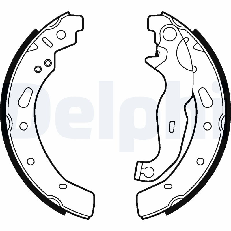Brake Shoe Set - LS2028 DELPHI
