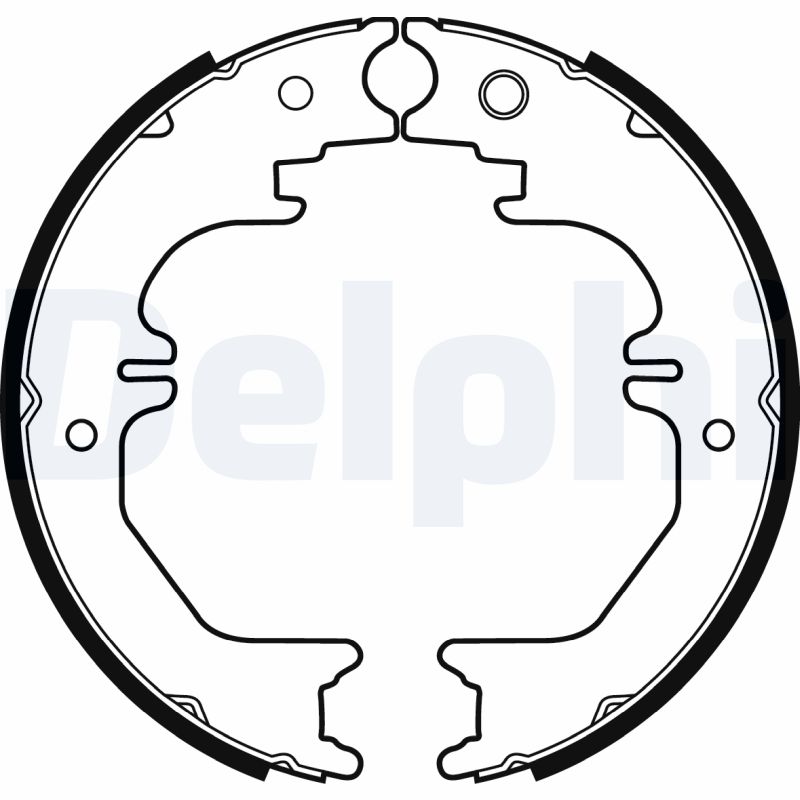 Brake Shoe Set - LS2132 DELPHI