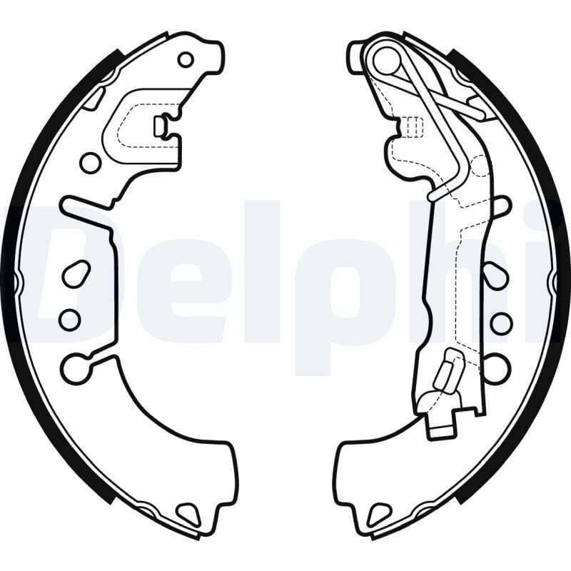 Brake Shoe Set - LS2135 DELPHI