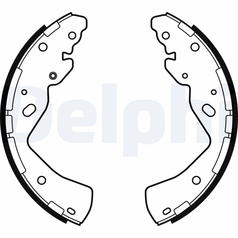 Kit ganasce freno - LS2143 DELPHI