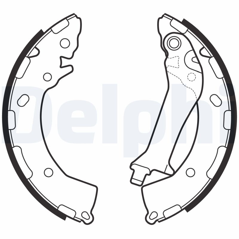 Brake Shoe Set - LS2150 DELPHI