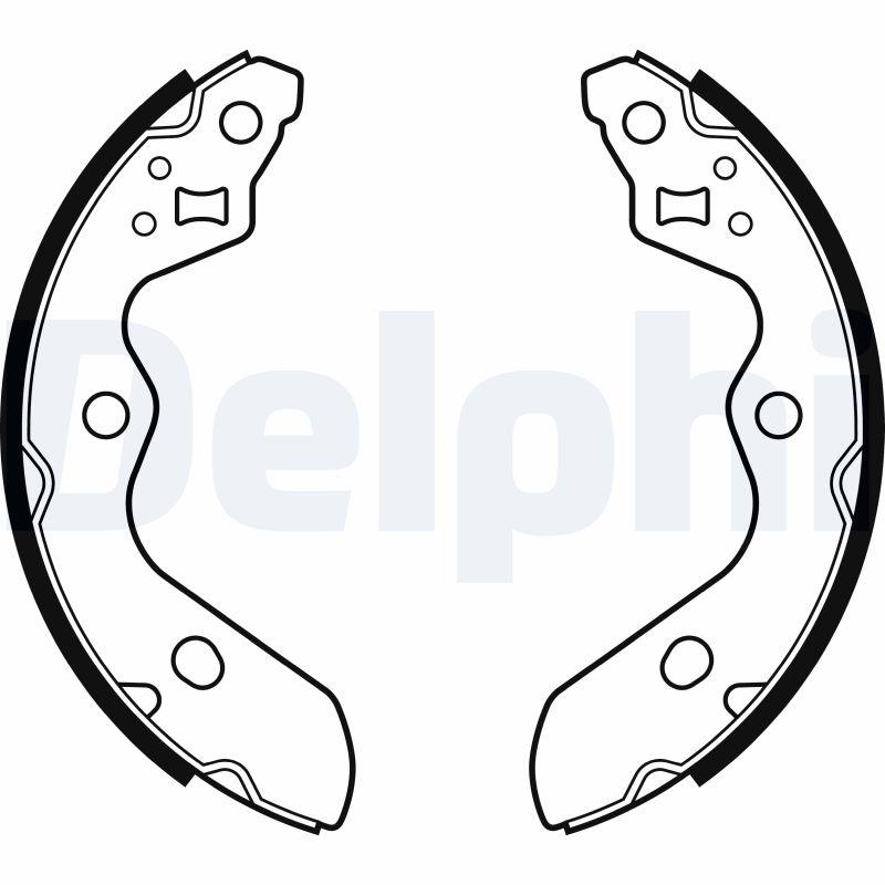 Bremsbackensatz - LS2156 DELPHI