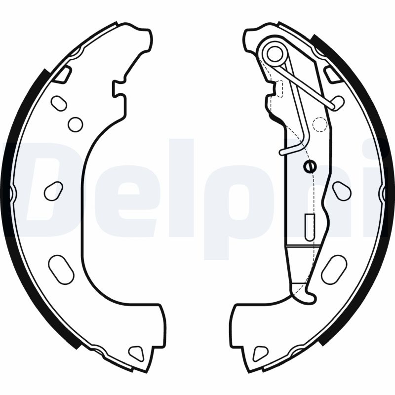 Bremsbackensatz - LS2167 DELPHI