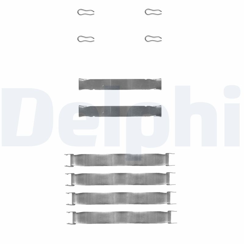 Accessory Kit, disc brake pad - LX0019 DELPHI