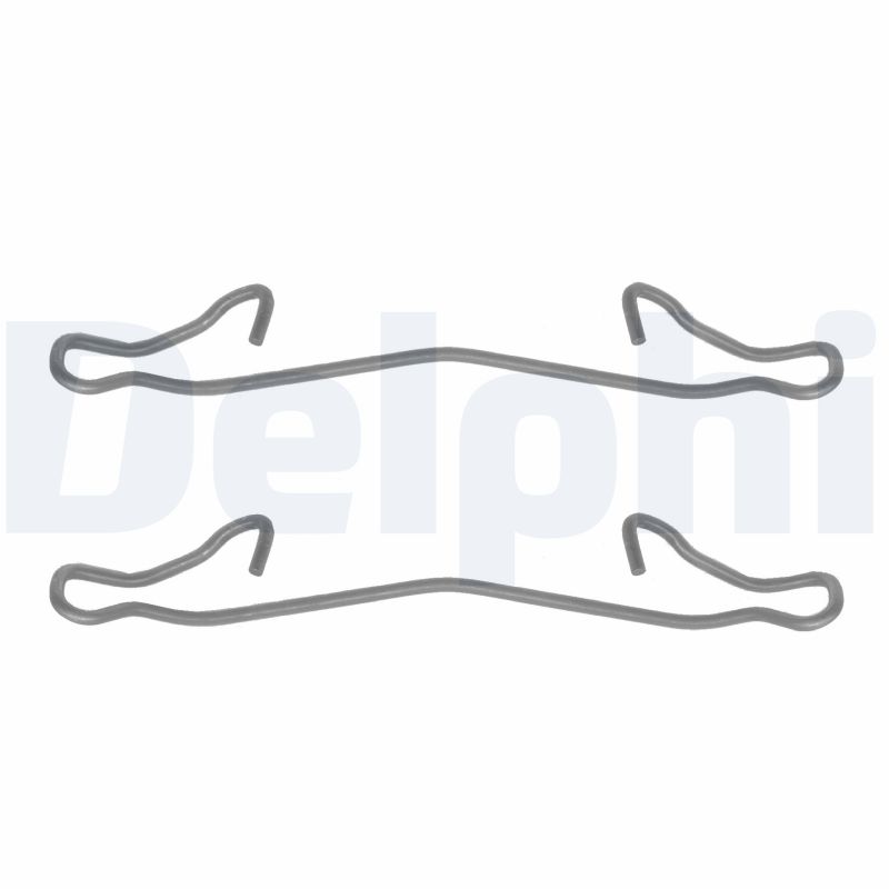 Kit accessori, Pastiglia freno - LX0088 DELPHI