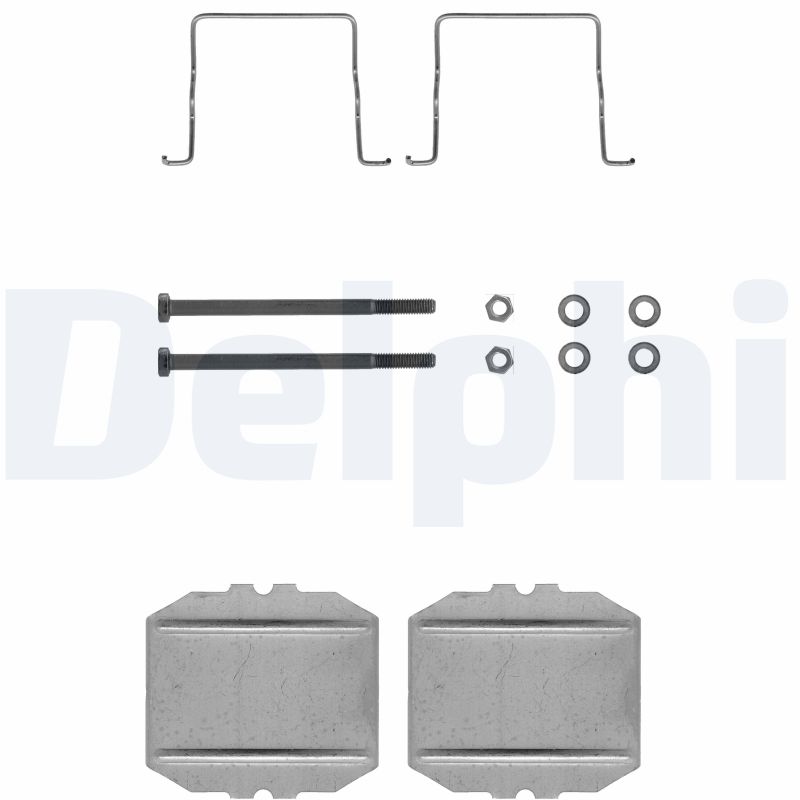 Accessory Kit, disc brake pad - LX0122 DELPHI