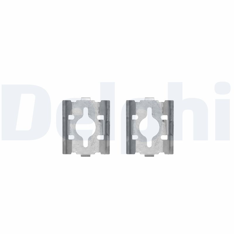 Kit accessori, Pastiglia freno - LX0328 DELPHI