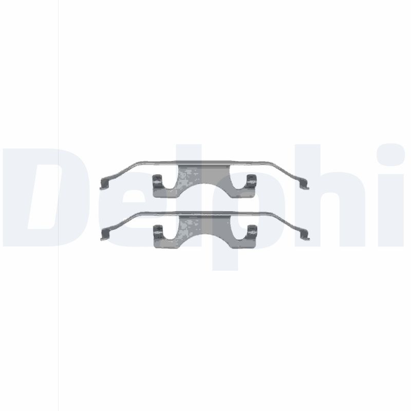 Комплектующие, колодки дискового тормоза - LX0340 DELPHI