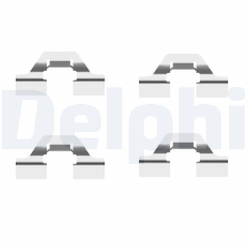 Accessory Kit, disc brake pad - LX0430 DELPHI