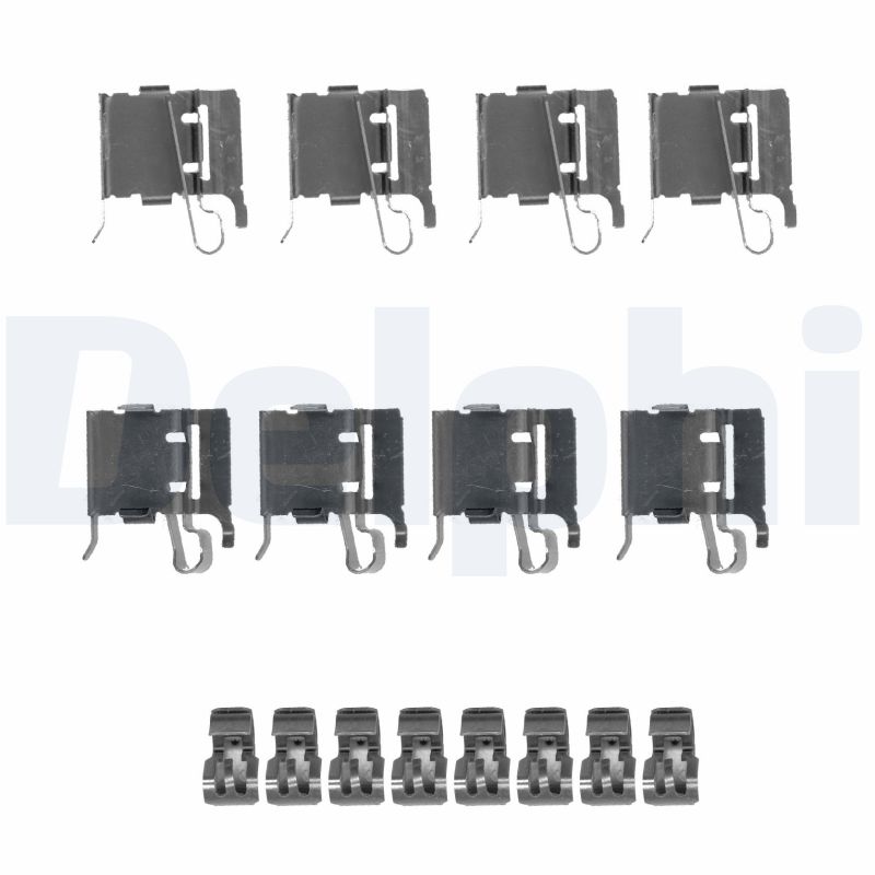 Accessory Kit, disc brake pad - LX0491 DELPHI