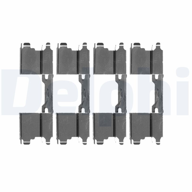 Accessory Kit, disc brake pad - LX0502 DELPHI