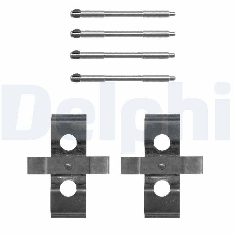 Accessory Kit, disc brake pad - LX0652 DELPHI
