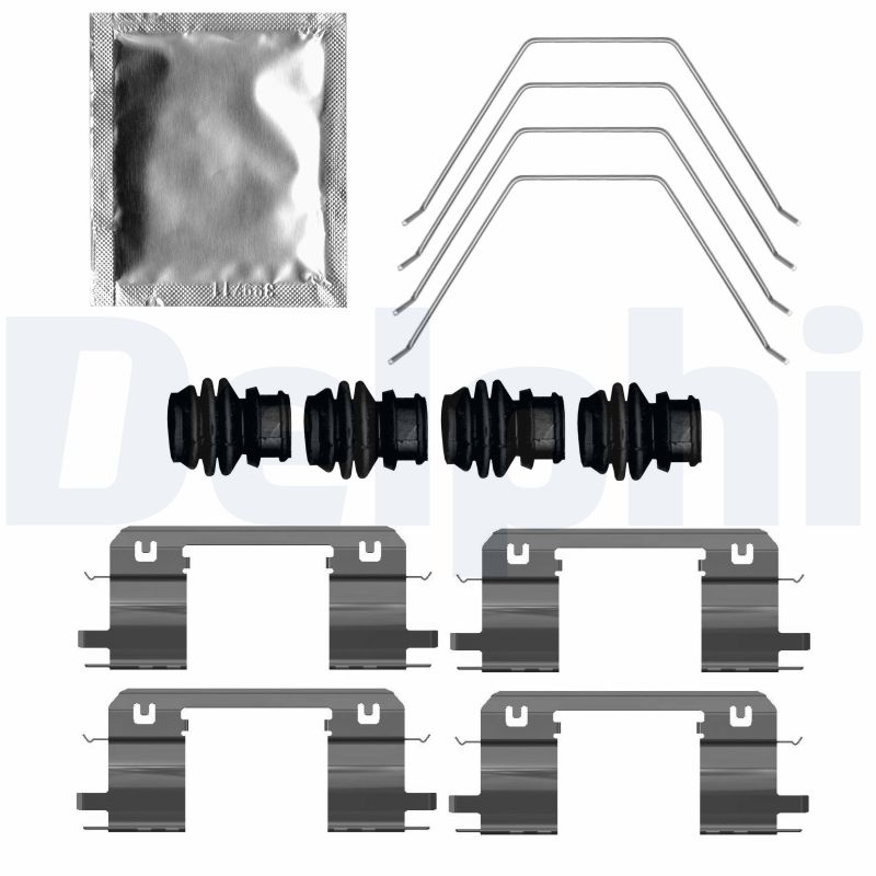Accessory Kit, disc brake pad - LX0788 DELPHI