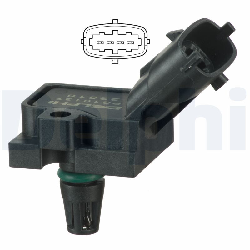 Sensor, intake manifold pressure - PS10137 DELPHI