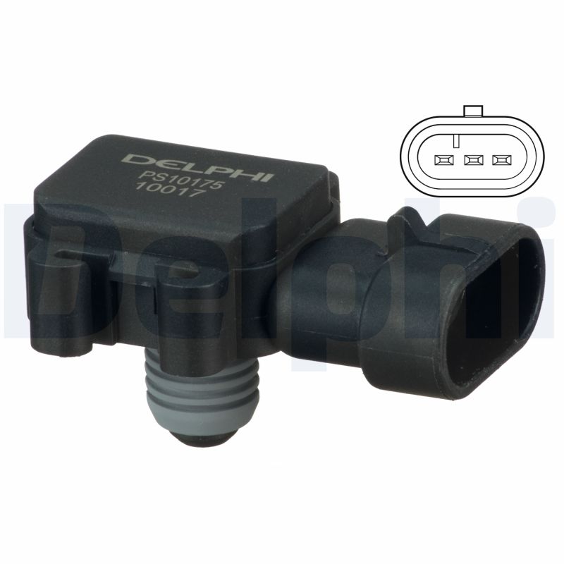 Sensor, boost pressure - PS10175 DELPHI