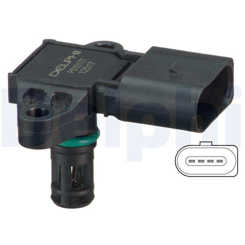 Sensor, boost pressure - PS10177 DELPHI