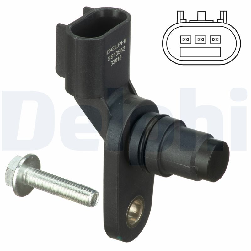 Sensor, Nockenwellenposition - SS10952 DELPHI