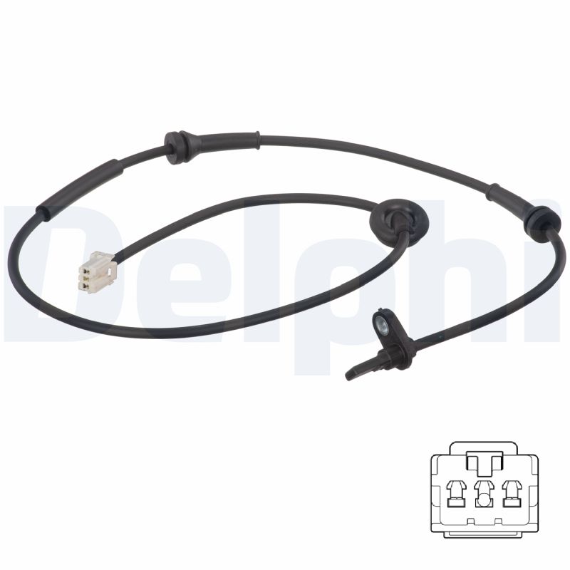 Sensore, N° giri ruota - SS20622 DELPHI