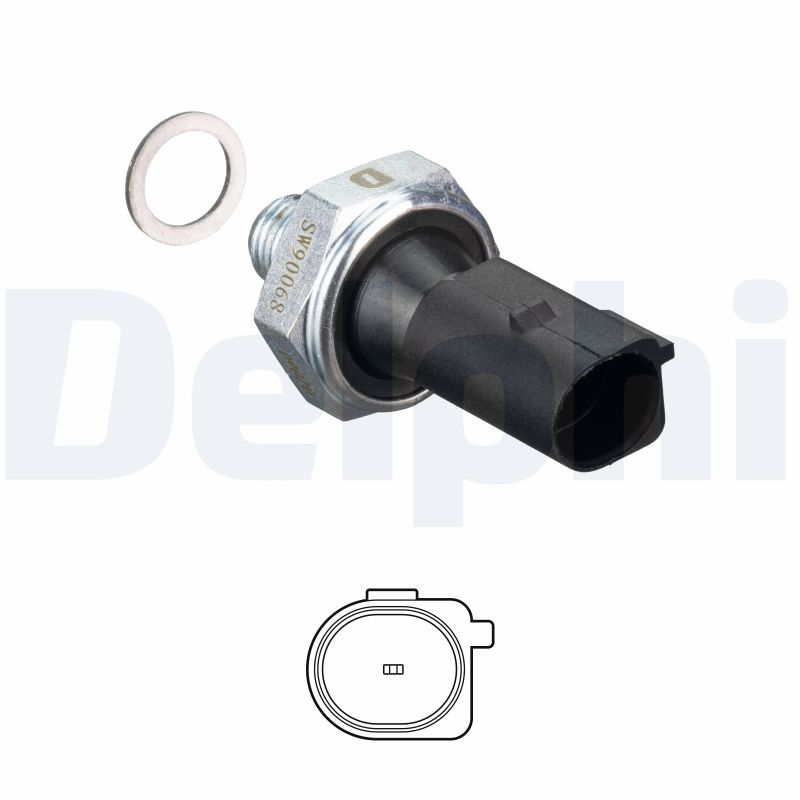 Interruttore a pressione olio - SW90068 DELPHI