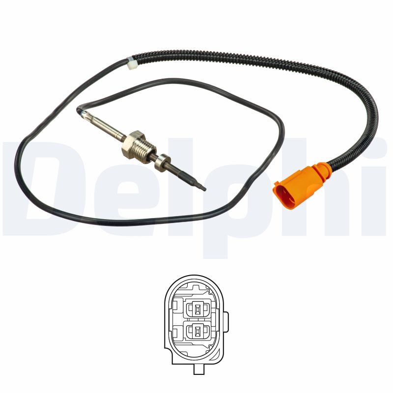 jutiklis, išmetamųjų dujų temperatūra - TS30166 DELPHI