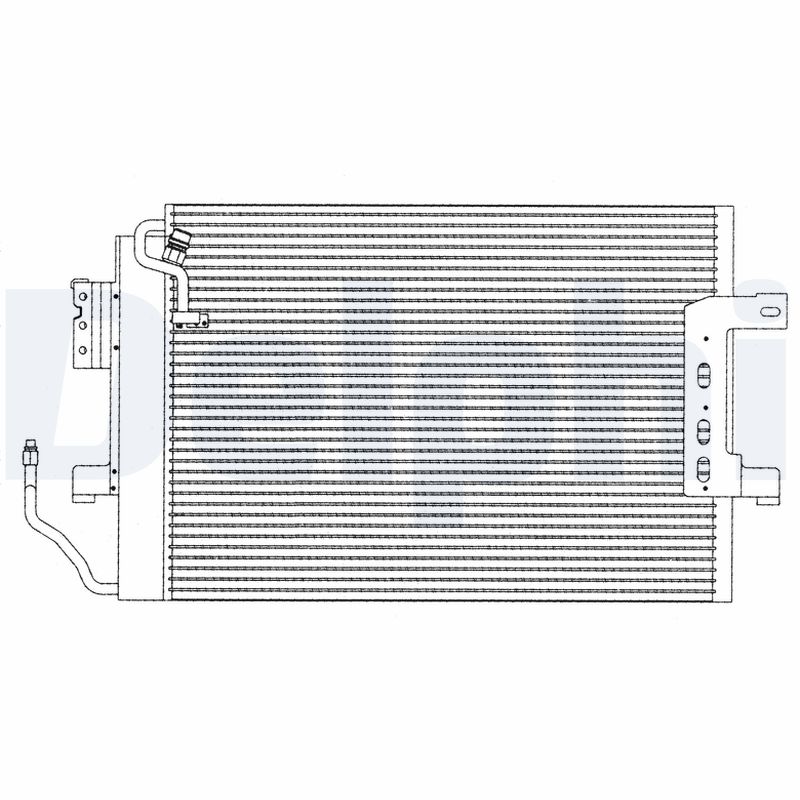 Condensatore, Climatizzatore - TSP0225210 DELPHI