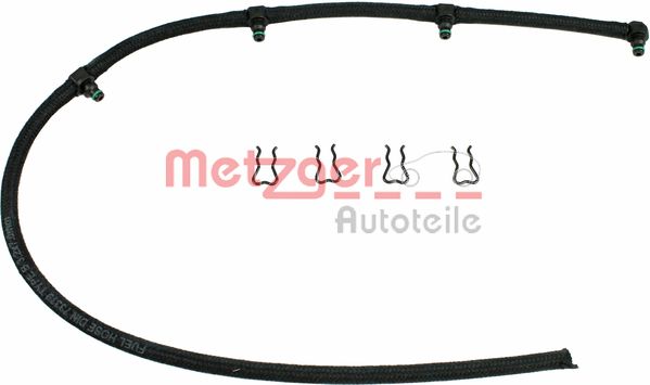 Hose, fuel overflow - 0840006 METZGER