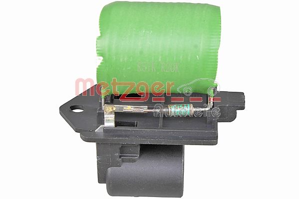 Resistore addizionale, Elettromotore-Ventola radiatore - 0917355 METZGER