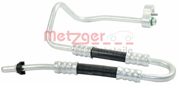 High-/Low Pressure Line, air conditioning - 2360049 METZGER