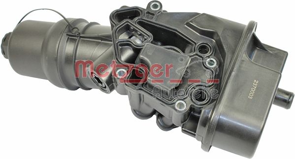 Housing, oil filter - 2370003 METZGER