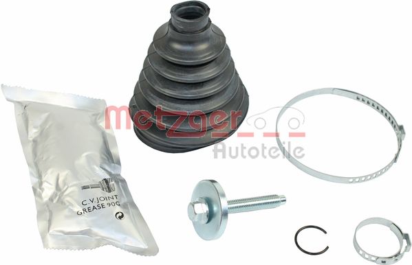 Bellow Set, drive shaft - 751.069 METZGER