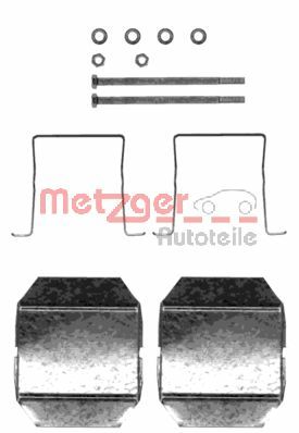 Accessory Kit, disc brake pad - 109-1237 METZGER
