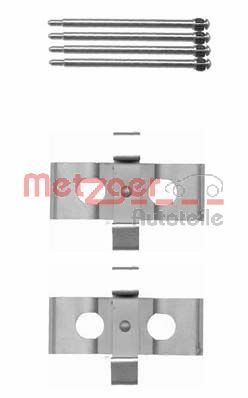 Kit accessori, Pastiglia freno - 109-1635 METZGER