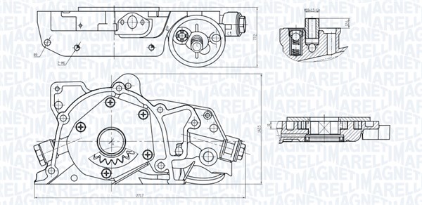 Oil Pump - 351516000045 MAGNETI MARELLI