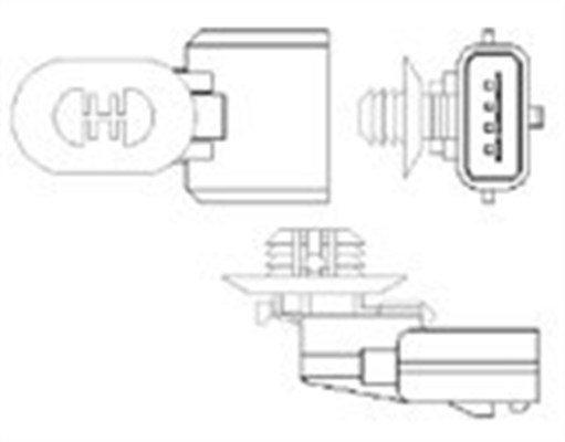 Sonda lambda - 466016355110 MAGNETI MARELLI
