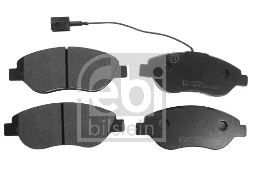 Brake Pad Set, disc brake - 116012 FEBI BILSTEIN