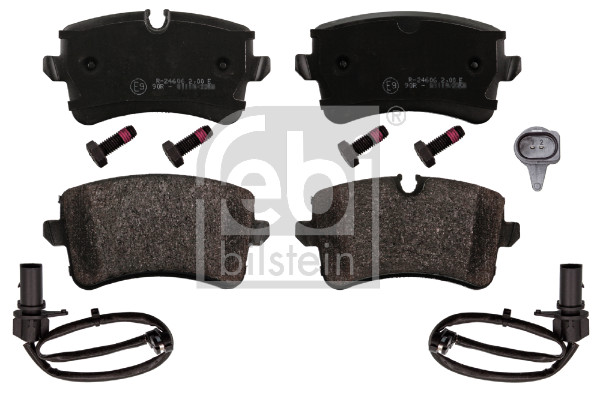 Brake Pad Set, disc brake - 116016 FEBI BILSTEIN