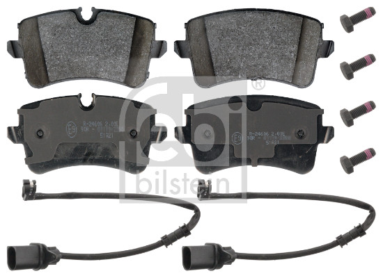 Kit pastiglie freno, Freno a disco - 116017 FEBI BILSTEIN