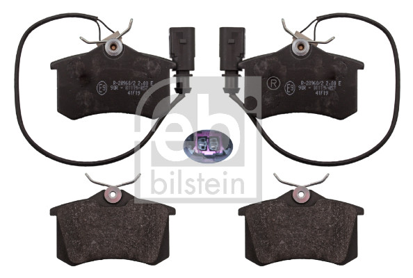 Kit pastiglie freno, Freno a disco - 116018 FEBI BILSTEIN