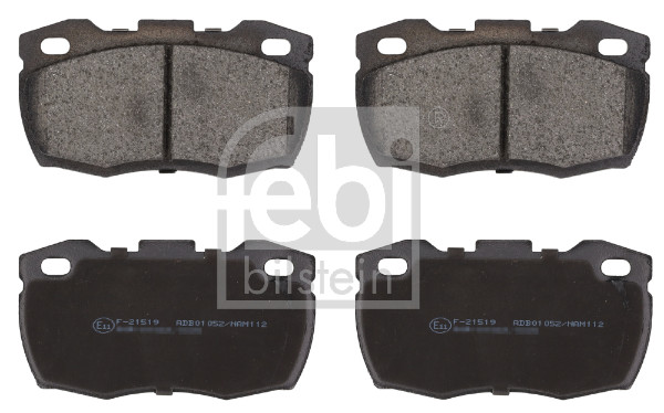 Brake Pad Set, disc brake - 116120 FEBI BILSTEIN