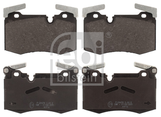 Brake Pad Set, disc brake - 116145 FEBI BILSTEIN