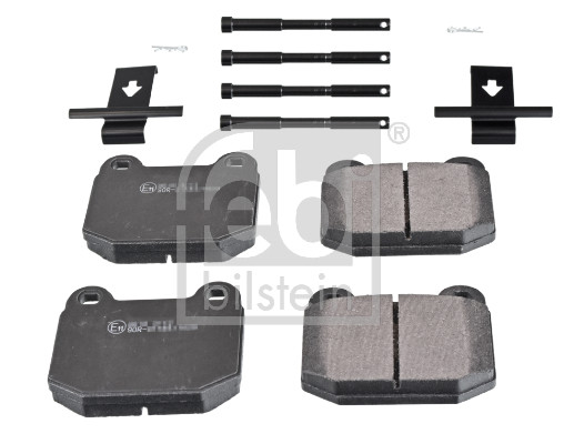 Brake Pad Set, disc brake - 116159 FEBI BILSTEIN