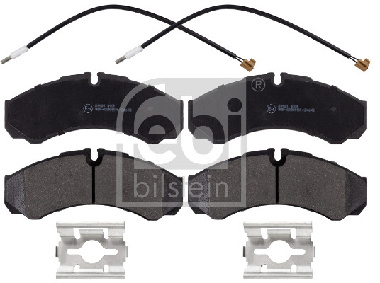 Bremsbelagsatz, Scheibenbremse - 116255 FEBI BILSTEIN