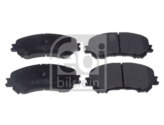 Комплект тормозных колодок, дисковый тормоз - 116266 FEBI BILSTEIN