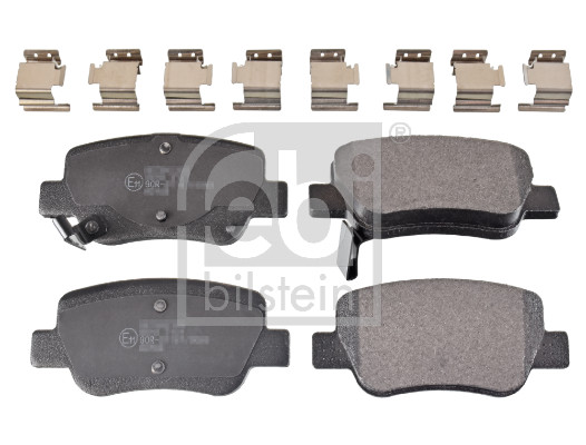 Brake Pad Set, disc brake - 116304 FEBI BILSTEIN