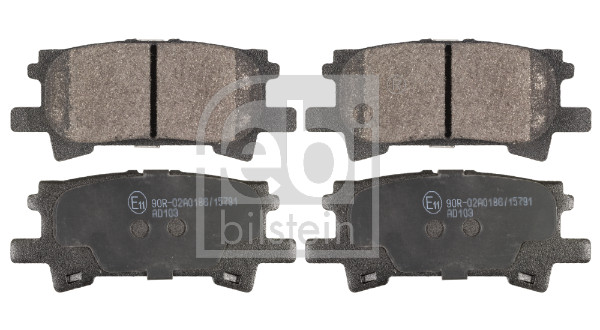 Kit pastiglie freno, Freno a disco - 116334 FEBI BILSTEIN