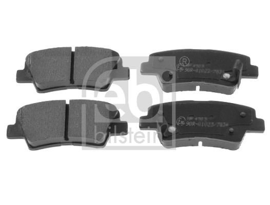Brake Pad Set, disc brake - 116336 FEBI BILSTEIN