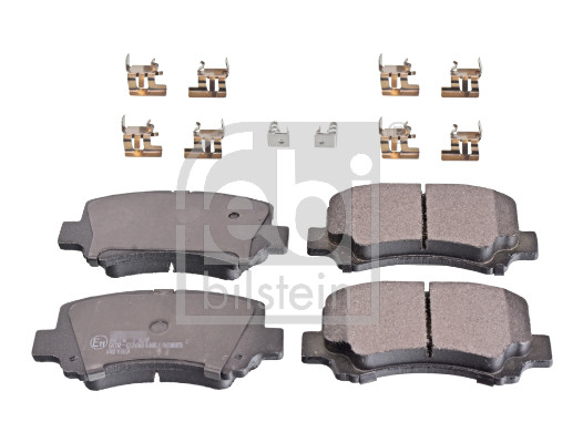 Brake Pad Set, disc brake - 116352 FEBI BILSTEIN