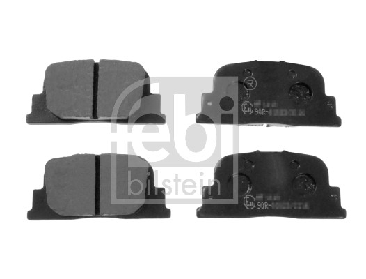 Brake Pad Set, disc brake - 116356 FEBI BILSTEIN