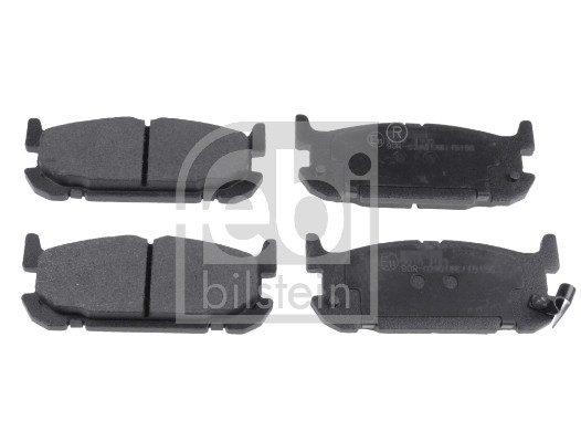 stabdžių trinkelių rinkinys, diskinis stabdys - 116396 FEBI BILSTEIN