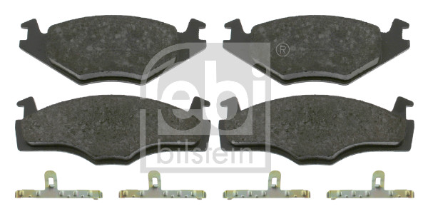 Brake Pad Set, disc brake - 16005 FEBI BILSTEIN